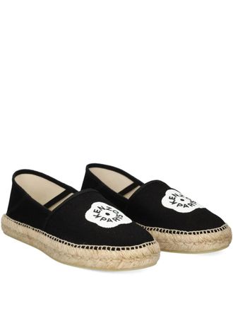 Kenzo Espadrilles con logo - Nero