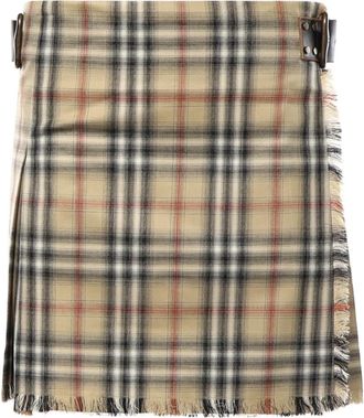 Burberry Korte Rok - Dames - Korte rokken - Veelkleurig - S - Wol - Rokken