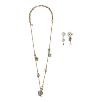 Max Mara Pevera Sieradenset - Dames - Accessoires - Geel - Maat: ONE Size