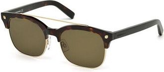 Dsquared2 DQ0207 Geremy 52K Mens Sunglasses Tortoiseshell Size 53