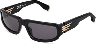 Police SPLU77 0700 Mens Sunglasses Black Size 60
