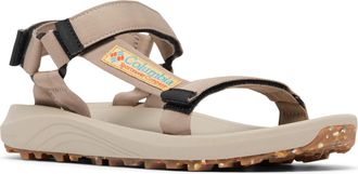 Columbia Mens Globetrot Sandal Sports Sandals, Brown (Fungi x Clear Water), 11 UK