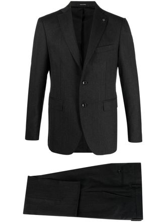 Tagliatore Completo monopetto con dettaglio spilla - Grigio