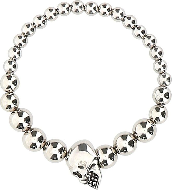 ブレスレット ALEXANDER MCQUEEN 925 SILVER BRACELET Men's Accumulation Bracelet in Silver | McQueen US