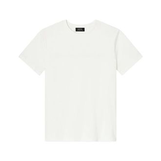 A.P.C. T-Shirts, male, Beige, Size: M T-Shirt Printemps 26