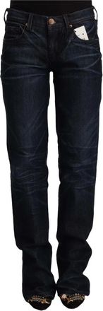 Ermanno Scervino Straight Jeans - Dames - Regular Fit Jeans - Blauw - W25 - Jeans