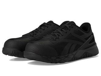 Reebok Nanoflex TR Work EH Comp Toe Womens Shoes Black : 10 B - Medium, Textile/Synthetic