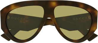 Gucci Sunglasses Gg2128 S 002 Brown/Green Women