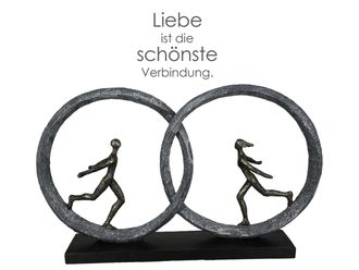 Schubiger M&ouml;bel Skulptur Figur So in Love H: 29 cm