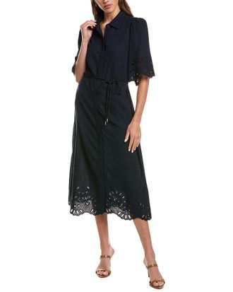 Nanette Lepore 3/4 Sleeve Maxi Dress