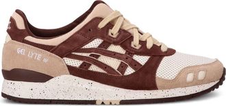 Asics Gel-Lyte III OG panelled sneakers - men - Pig Leather/Leather/Fabric/Fabric/Rubber - 10.5 - Red