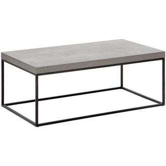 Beliani Coffee Table DELANO Grey Concrete Effect