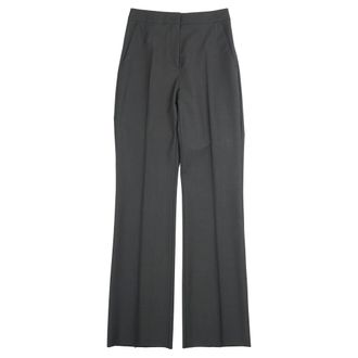 Max Mara Wide Trousers, female, Gray, Size: XS Wide Trousers