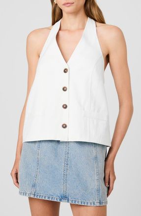 French Connection Keller Halter Top in Summer White at Nordstrom, Size X-Small