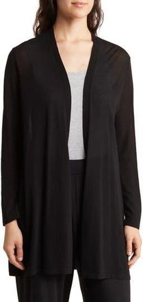 Eileen Fisher Basic Organic Cotton Cardigan in Black at Nordstrom Rack, Size X-Small