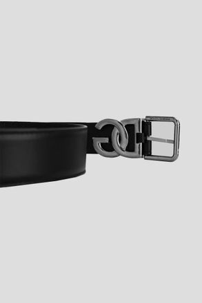 Dolce & Gabbana Gürtel - Dg Logo Belt - Gr. 100 - in Schwarz - für Damen