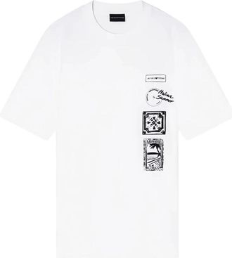 Emporio Armani Uomo, Top, Bianco, M, new