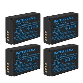 OEM Bater&iacute;a Para C&aacute;mara, Cargador Usb Doble, Alta Capacidad, Polonia-c, 4 Bater&iacute;as