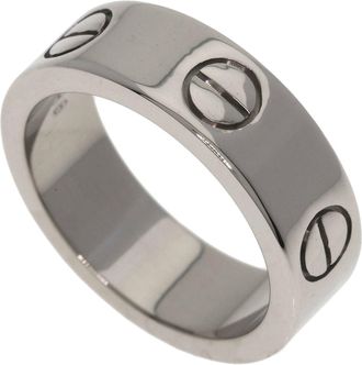 Cartier White Gold (18K) Band Ring (Pre-Owned)
