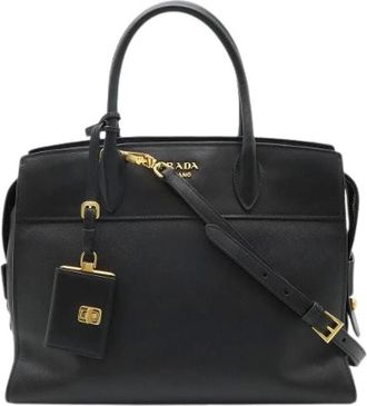 Prada Pre-owned Handbags, female, Black, Size: ONE SIZE Pre-owned Vintage Handbag