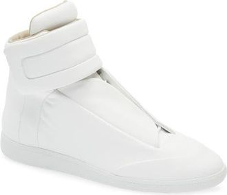 Maison Margiela Future High Top Sneaker in White at Nordstrom, Size 11Us