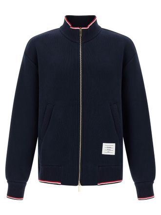 Thom Browne Mens Rwb Piping Sweatshirt
