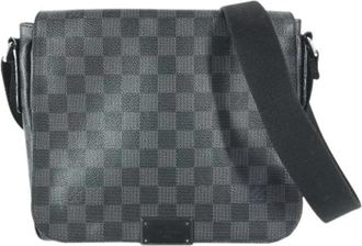Louis Vuitton Pre-owned Vintage Cross Body Bag - Heren - Vintage Schoudertas - Zwart - ONE Size - Vintage