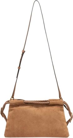 Isabel Marant Bolso Pipa M de ante - Bags - Mujer - Marr&oacute;n - ONE SIZE