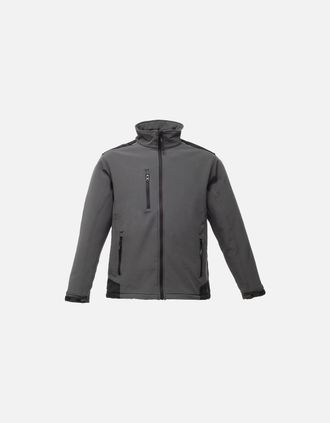 Regatta Mens Regatta Mens Sandstorm Hardwearing Workwear Softshell Jacket (water Repellent) - Grey - Size: 46/Regular