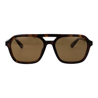 Gucci Stijlvolle zonnebril Gg 1823Sa - Heren - Zonnebrillen - Bruin - 57 MM - Accessoires