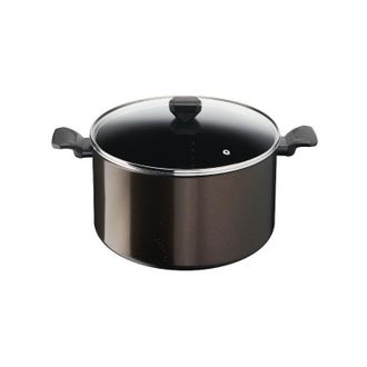 T-fal Olla De Aluminio 30cm + Tapa De Cristal - B5546902 Tefal