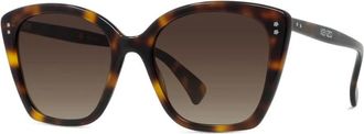 Kenzo Boke Flower Zonnebril - unisex - Zonnebrillen - Bruin - 55 MM - Accessoires