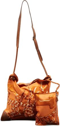 Herm&egrave;s Silky City 33 schoudertas - Oranje