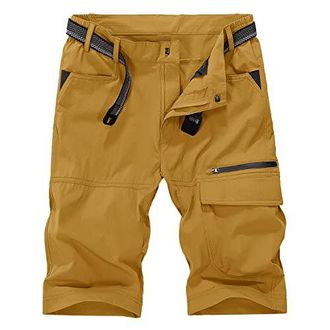 Pantalon De Randonnée Homme KEFITEVD - Léger, Respirant - Avec Poches Zippées - Pour Sport Extérieur