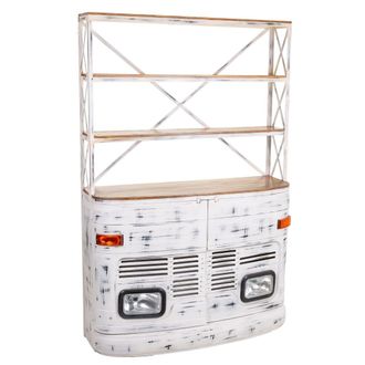 Wanderlust Deco Wanderlust Deco - Estanter&iacute;a Coche Lacado Blanco 160x66x236