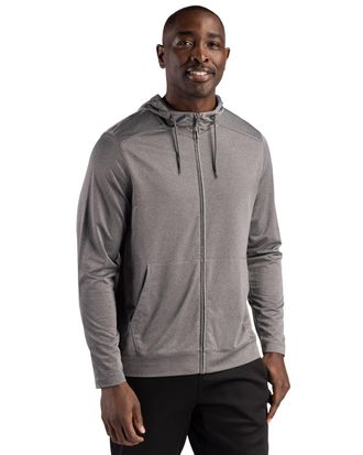 Clique Dash Recycled Mens Full Zip Hooded Sweatshirt
