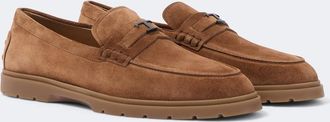 Tod's Suede penny loafers