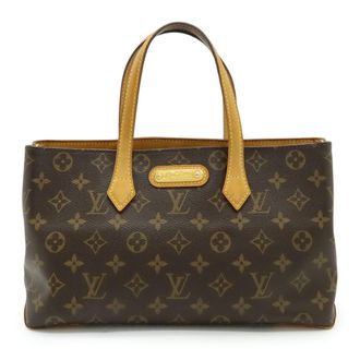 Louis Vuitton Brown Coated Canvas Handbag Tote Bag (Pre-Owned)