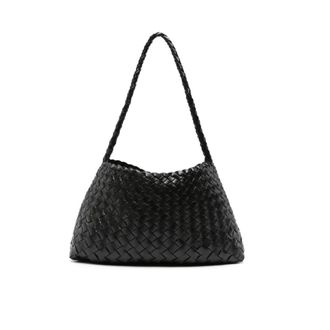 Dragon Diffusion Interwoven Leather Tote Bag - female - Dragon Diffusion - Shopping Bags - Black - ONE SIZE - Bags