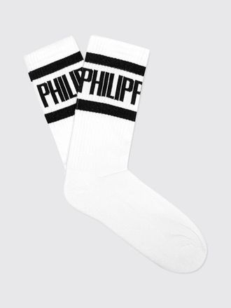 Philipp Plein Socks Men color White