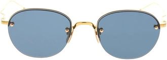 Thom Browne Accessoires, Heren, Blauw, ONE Size, Zonnebril