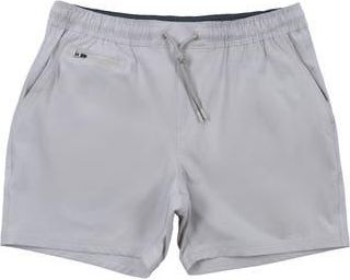 Burnside Hybrid Elastic Waist Shorts in Salt at Nordstrom Rack, Size X-Large