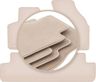 OEM Alfombrillas Beige Premium Para: Daewoo Rezzo Monovolumen 2000-2011
