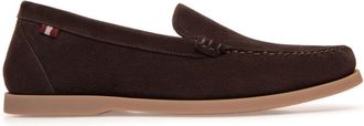 Bally Nelson loafers - men - Calf Leather/Calf Suede/Rubber - 45 - Brown