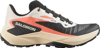 Salomon Womens Genesis Trail Hiking Shoes In Fusion Coral/tender Peach/black