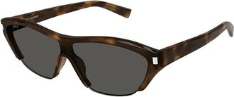 Saint Laurent Mens Black Shield Sunglasses SL704 003