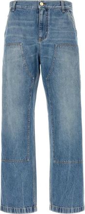 Versace Carpenter Jeans - Heren - Regular Fit Jeans - Blauw - W32 - Katoen - Jeans