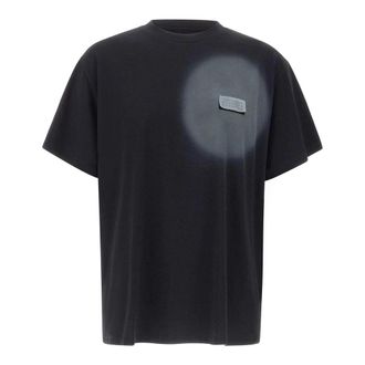Maison Margiela T-Shirts, male, Black, Size: S MM6 Maison Margiela T-shirts and Polos