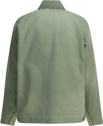Carhartt Work in Progress Mens Jacket Og Detroit Shady Green Green-Shady Dest Green/shady