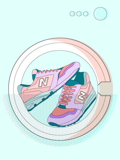 So wäschst du deine Sneaker in der Waschmaschine
